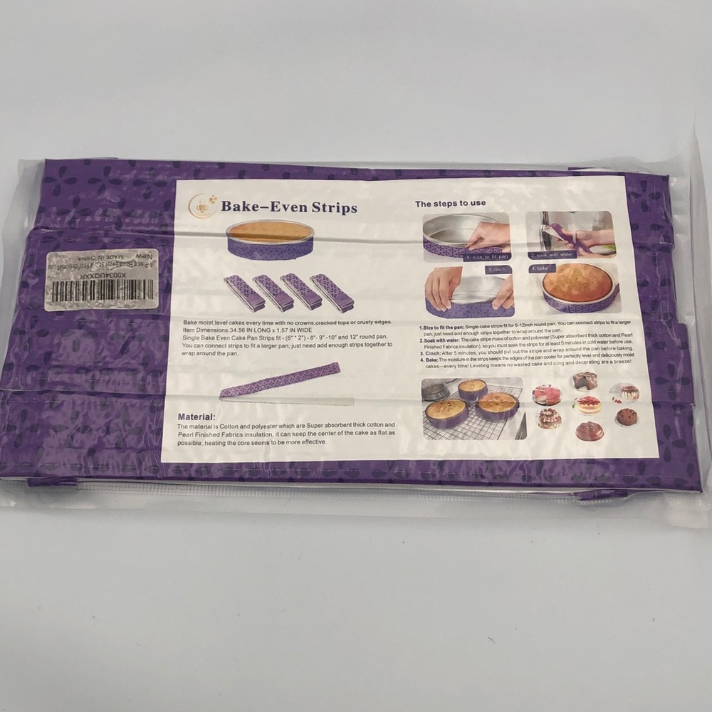Wilton Purple Bake-Even Strips